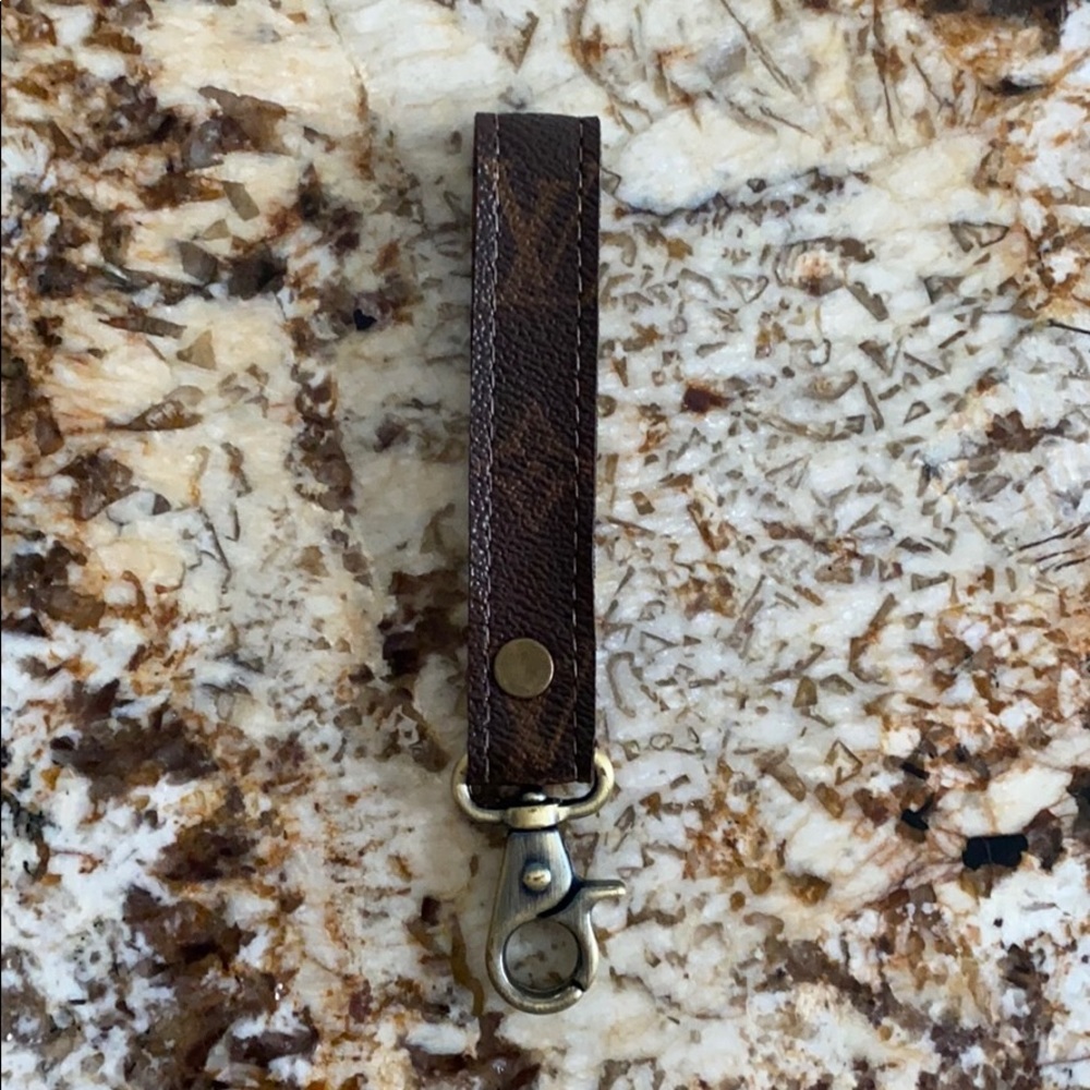 Authentic Upcycled Louis Vuitton Keychain